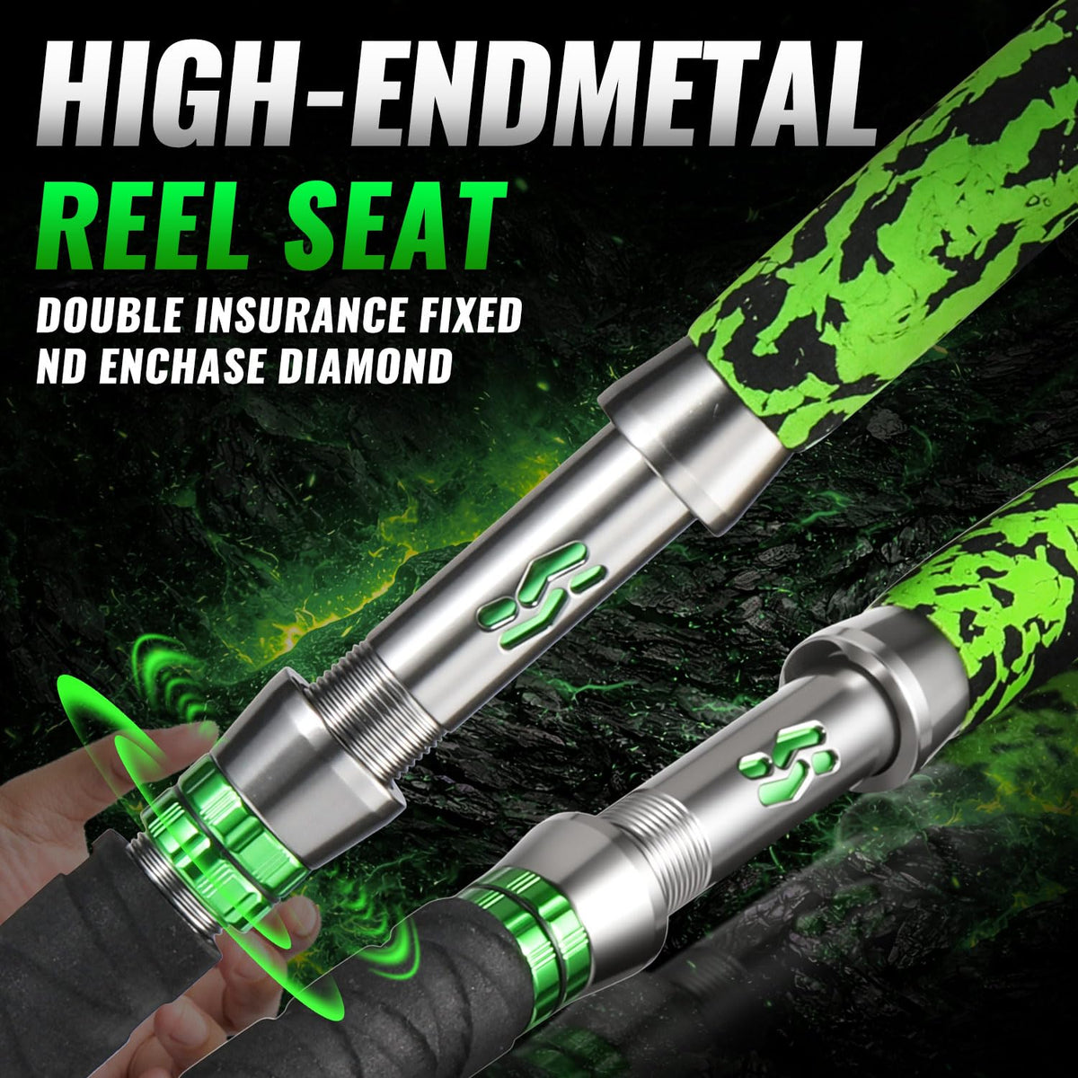 Carbon Fishing Rod with Solid Tip L982788