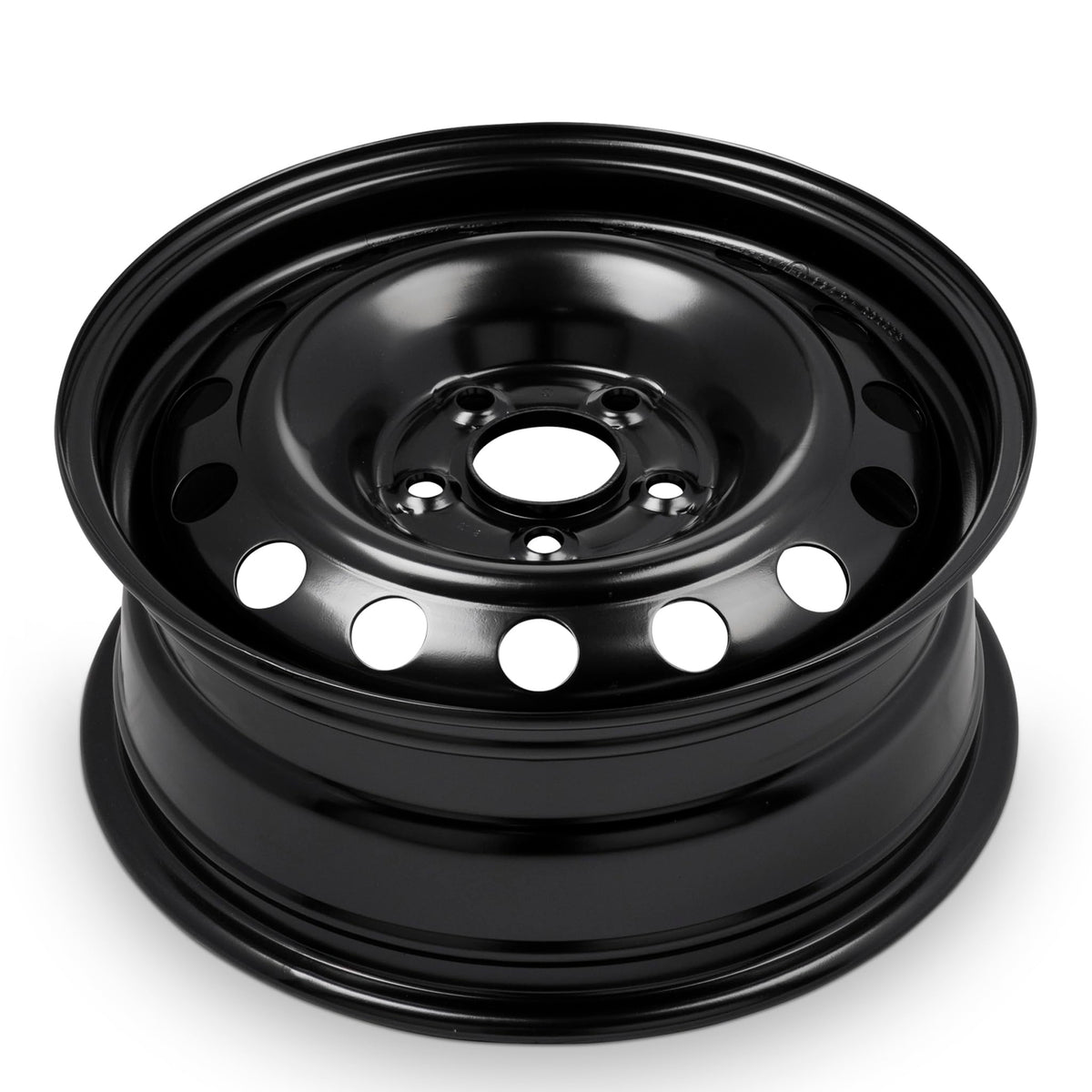 16 Inch Painted Black Car Wheel J1699