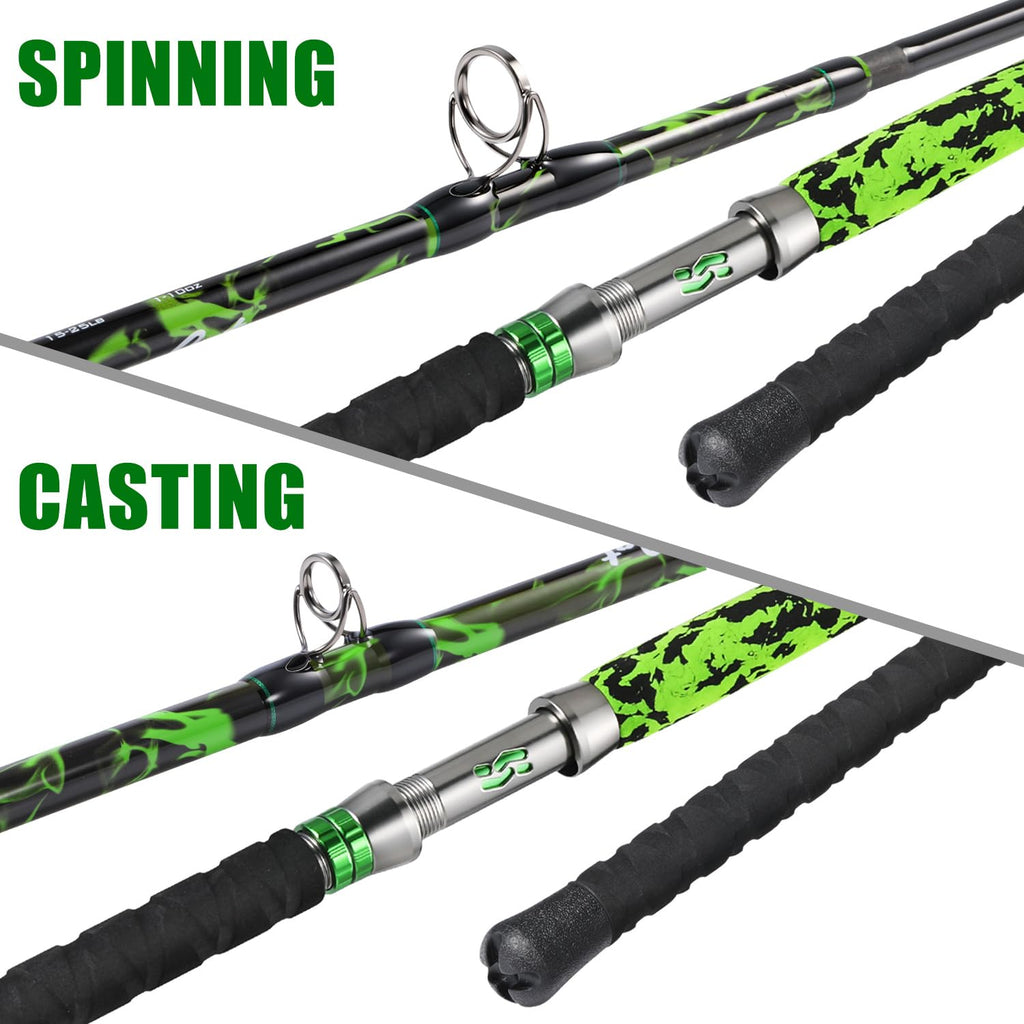 Carbon Fishing Rod with Solid Tip L982788
