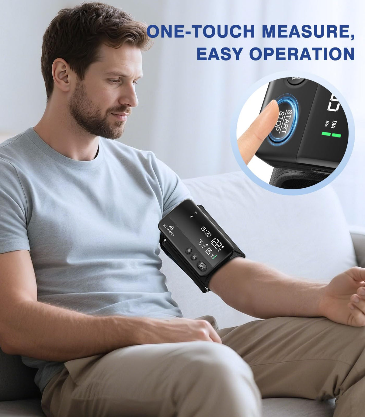 Upper Arm Blood Pressure Monitor with 8.6"-16.5" BP Cuff X99133
