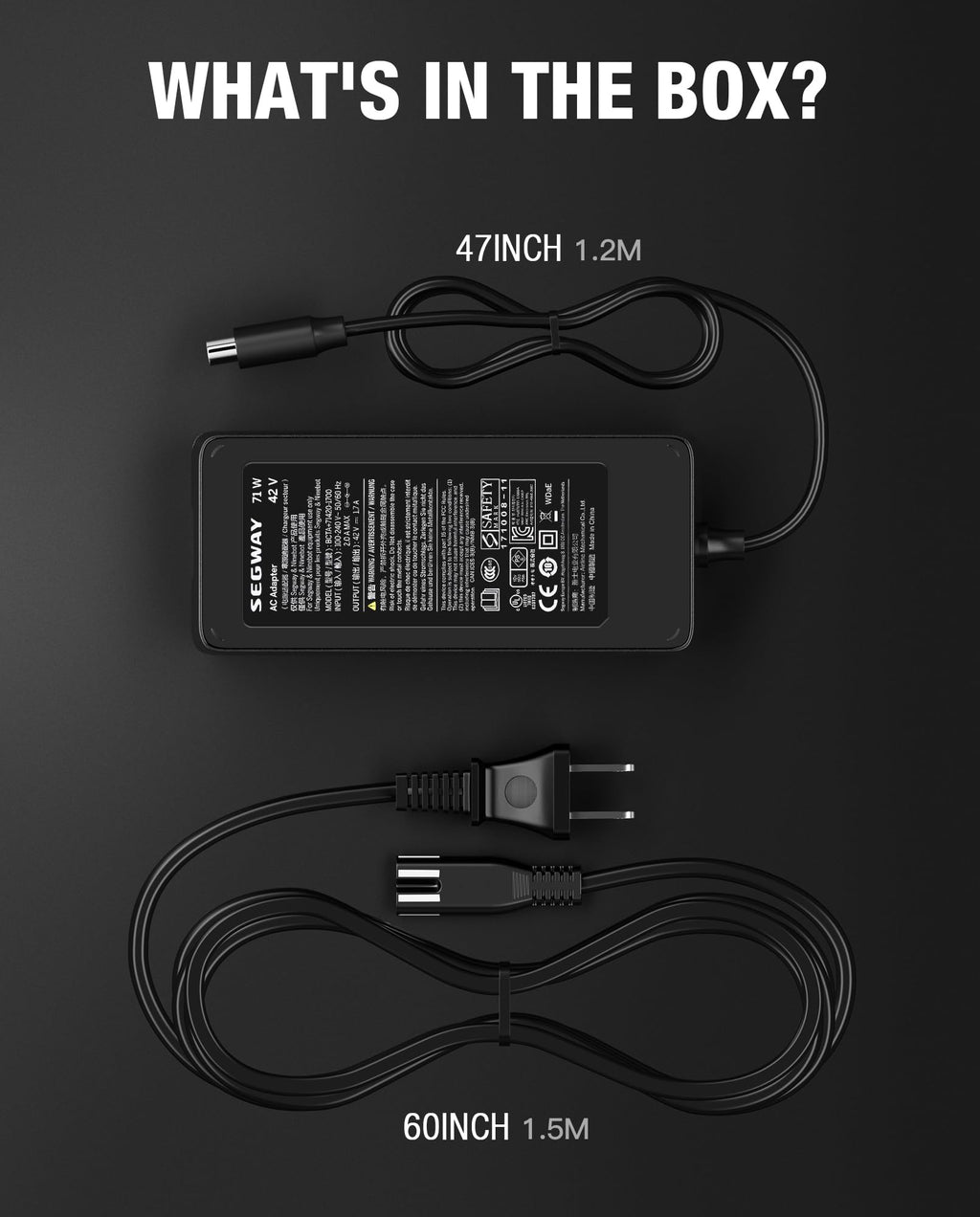 42V 1.7A Charger Power Adapter G964