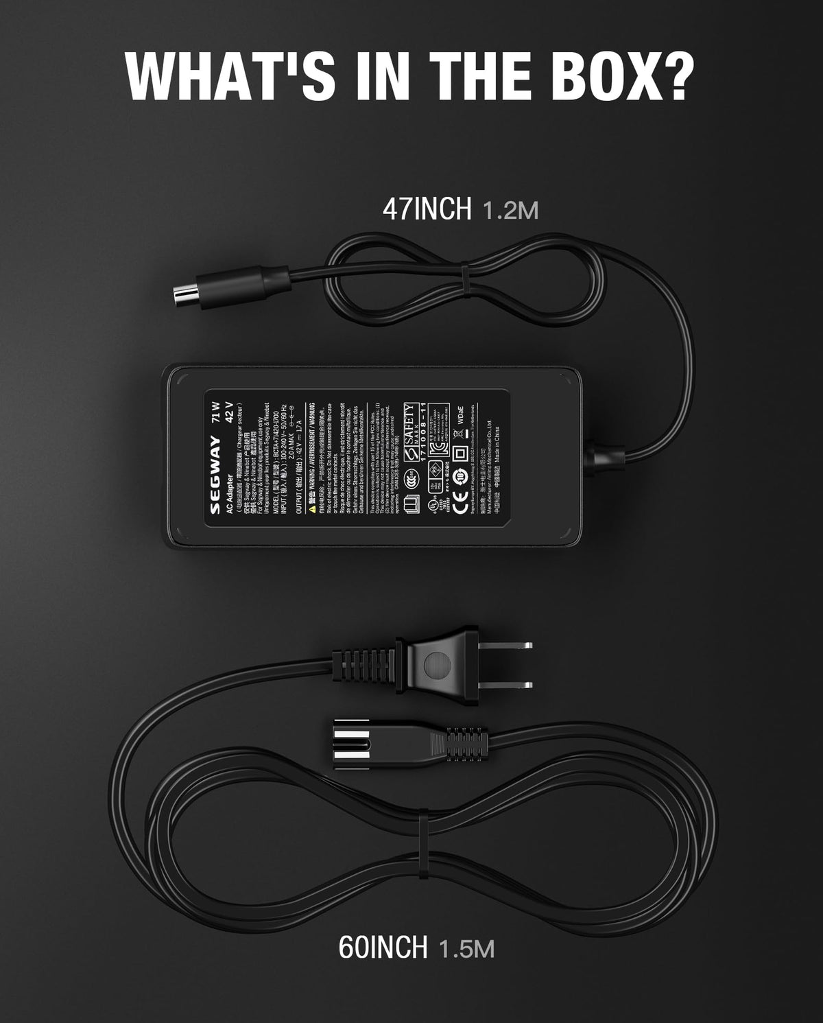 42V 1.7A Charger Power Adapter G964