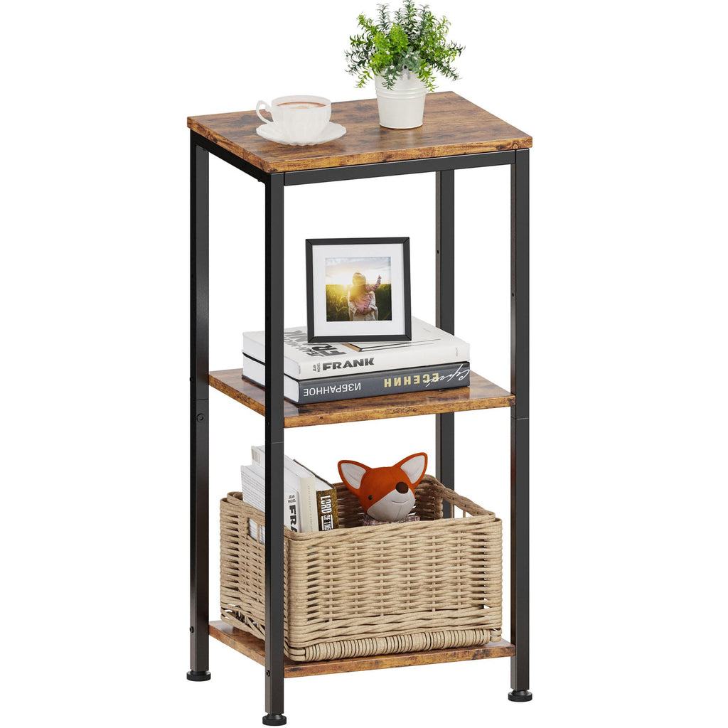 3 Tier End Table with Storage Shelves T74714