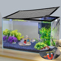 Magnetic Aquarium Cover Lid Anti-Jumping Net Adjustable Max 35''X19'' I2862