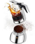 9 Cup 15 oz Stovetop Espresso Moka Pot I495