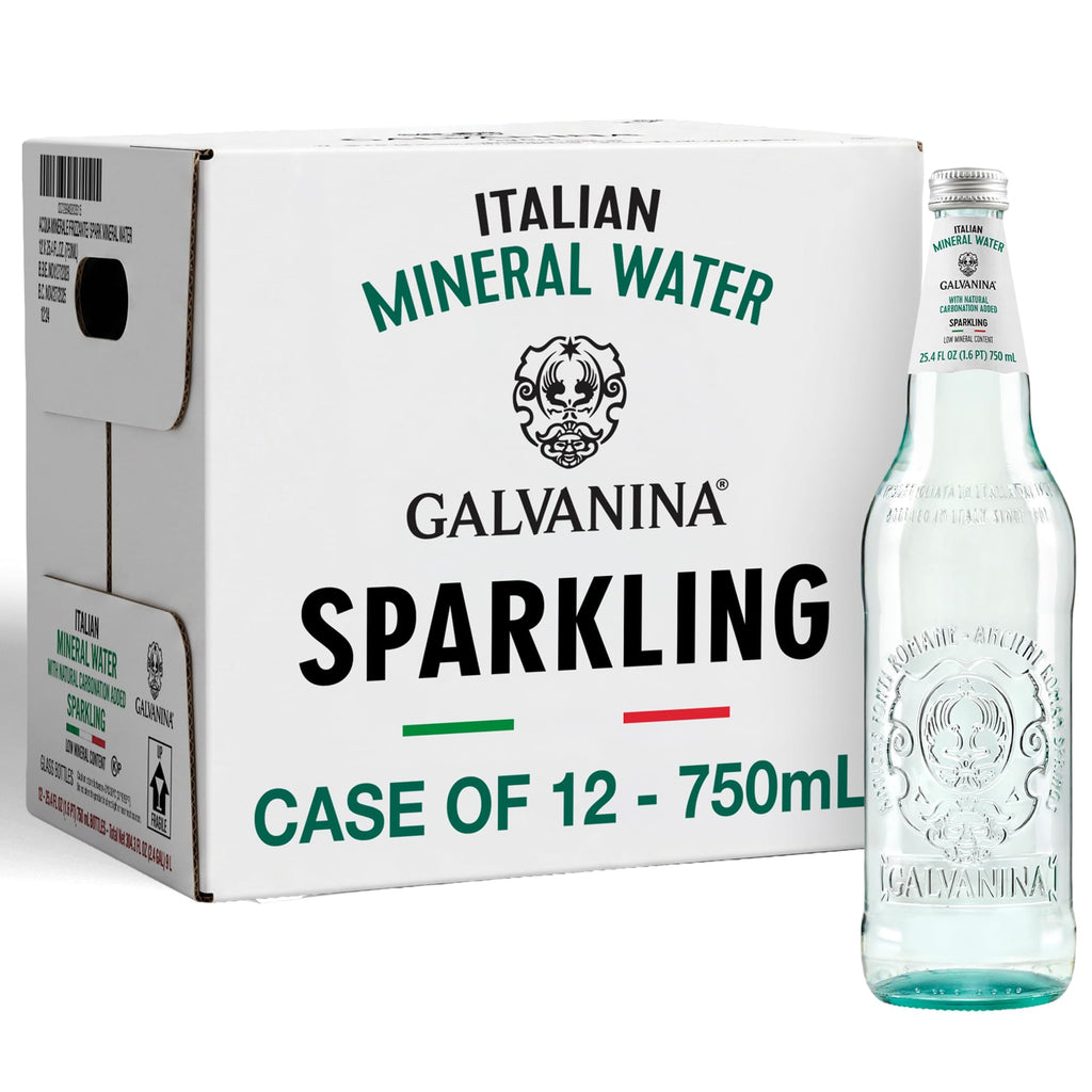 Sparkling Mineral Water 750 ml 12 Glass Bottles G821