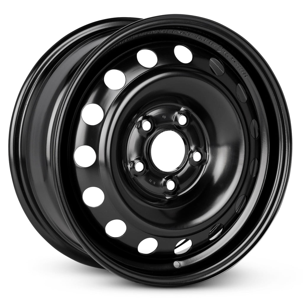 16 Inch Painted Black Car Wheel J1699