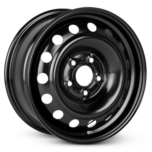 16 Inch Painted Black Car Wheel J1699