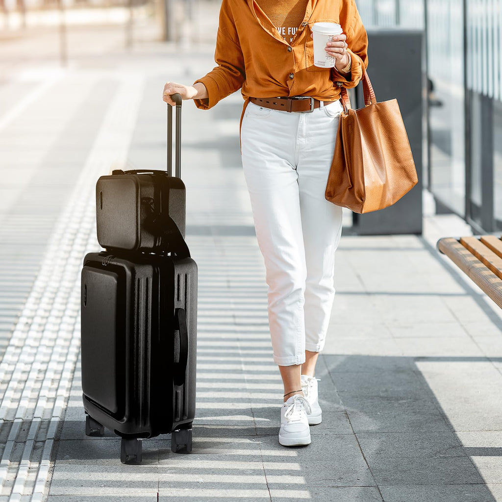 20 Inch Carry On Luggage with Wheels E946726