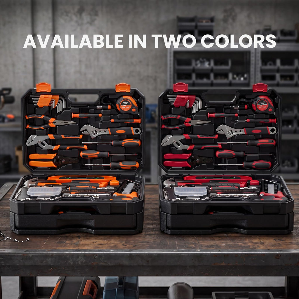 330 Piece Carbon & Cr-V Steel Home Repair Tool Kit G368
