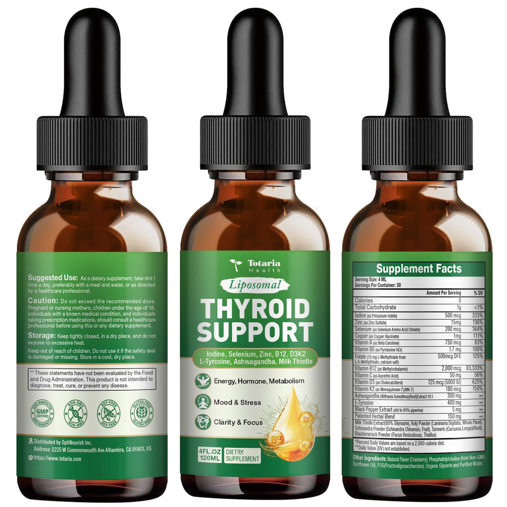 Thyroid Support Supplement 4 Fl.Oz Q2799