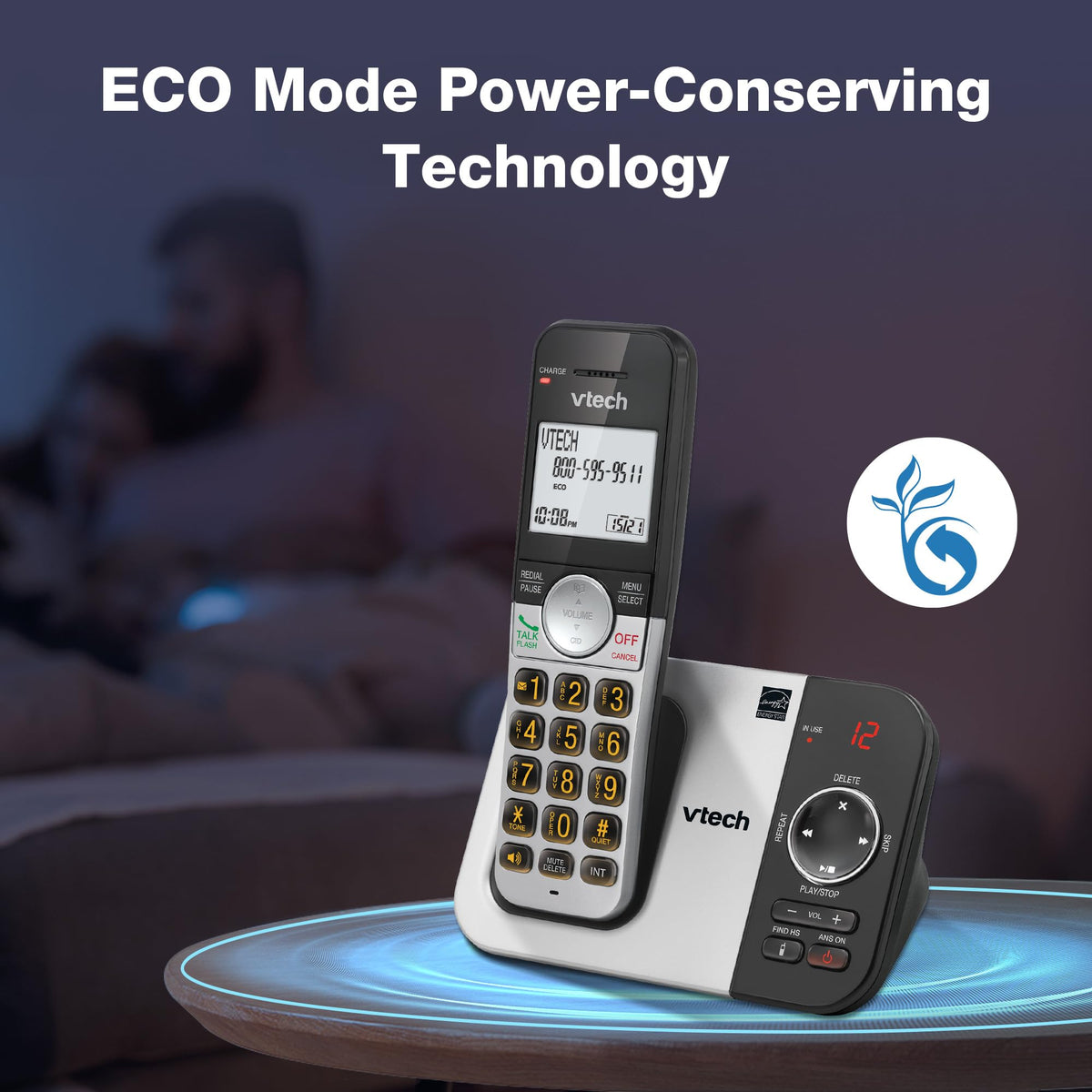 Cordless Home Phone with Answering Machine D474169