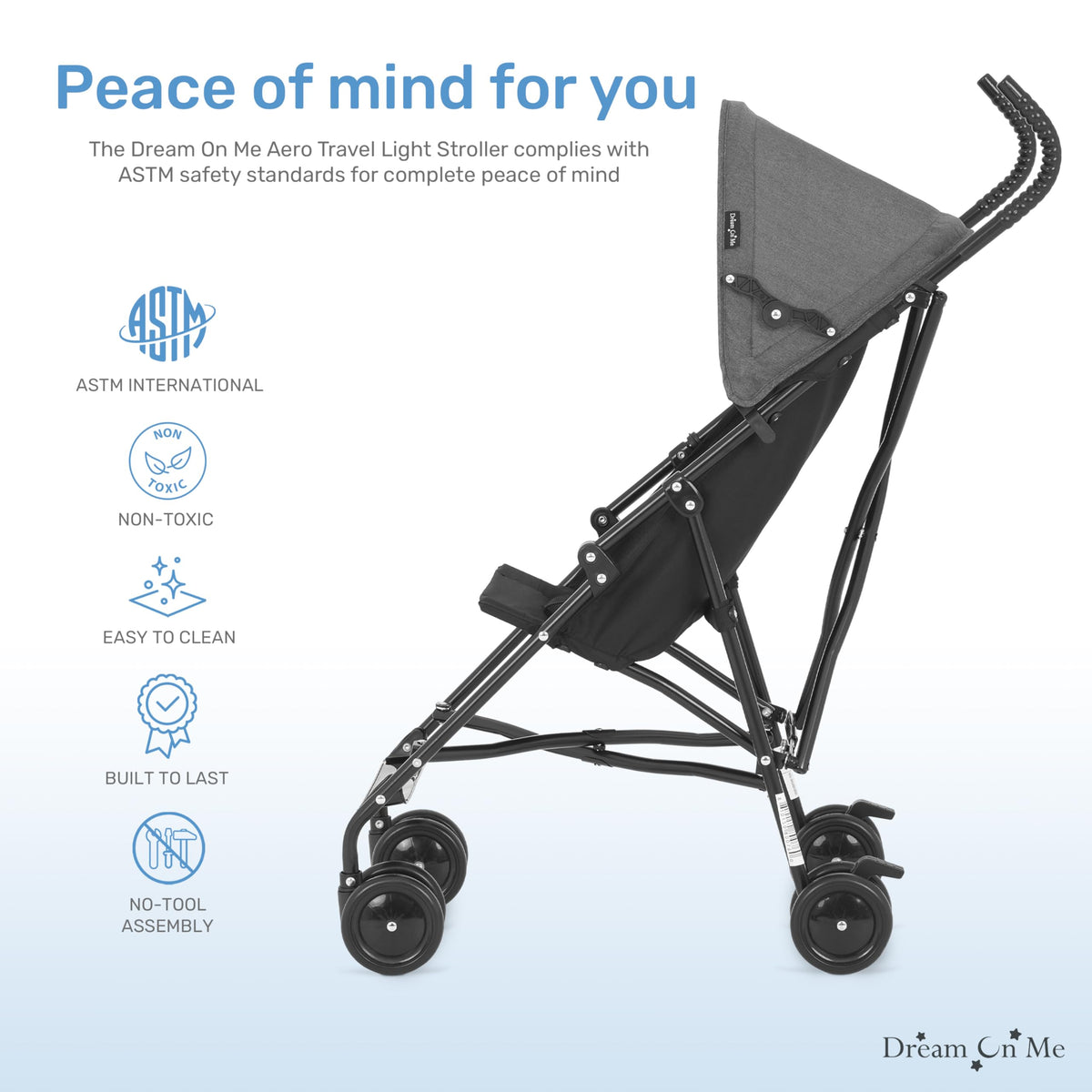 Black Lightweight Umbrella Stroller C637492