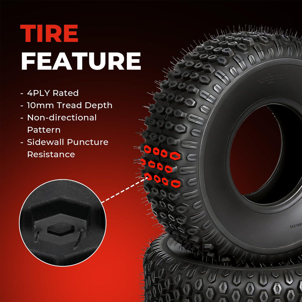 20x7-8 All-Terrain Tubeless Tires Set of 2 C552422