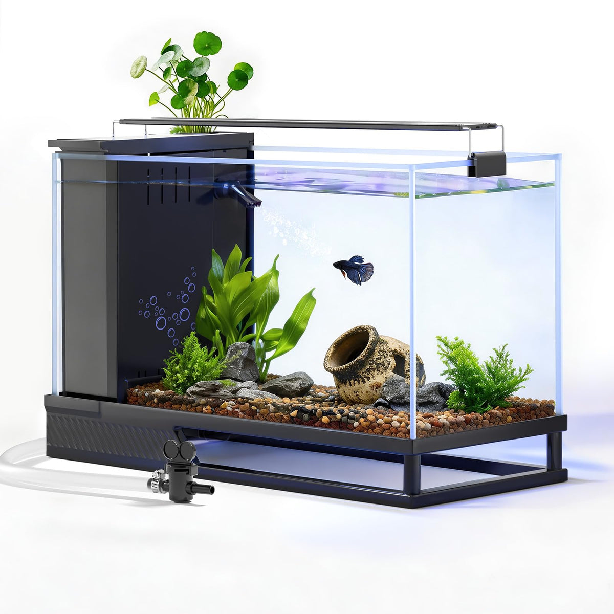 4 Gallon Aquarium Kit with Bottom Drainage B11613