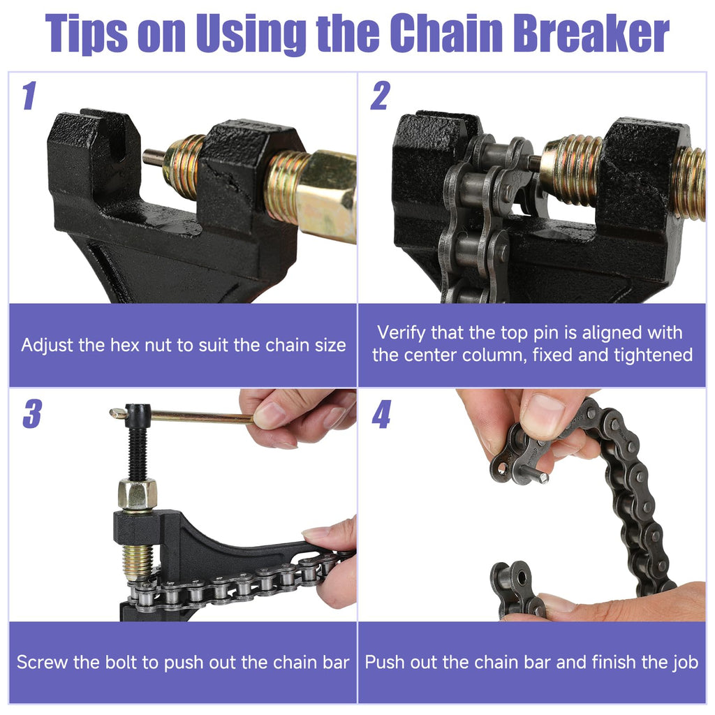 Motorcycle Chain Breaker Tool Y3139