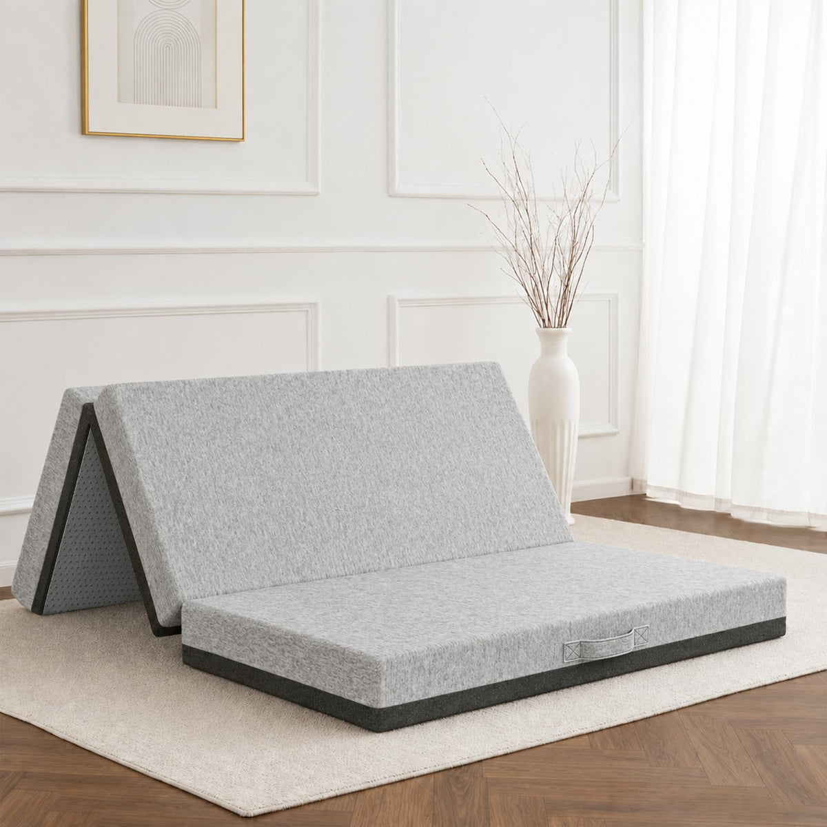 6 Inch Tri-Fold Memory Foam Mattress C750