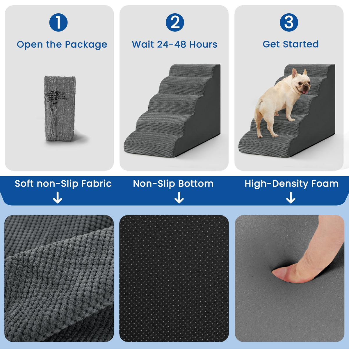 5-Step Pet Stairs G8264