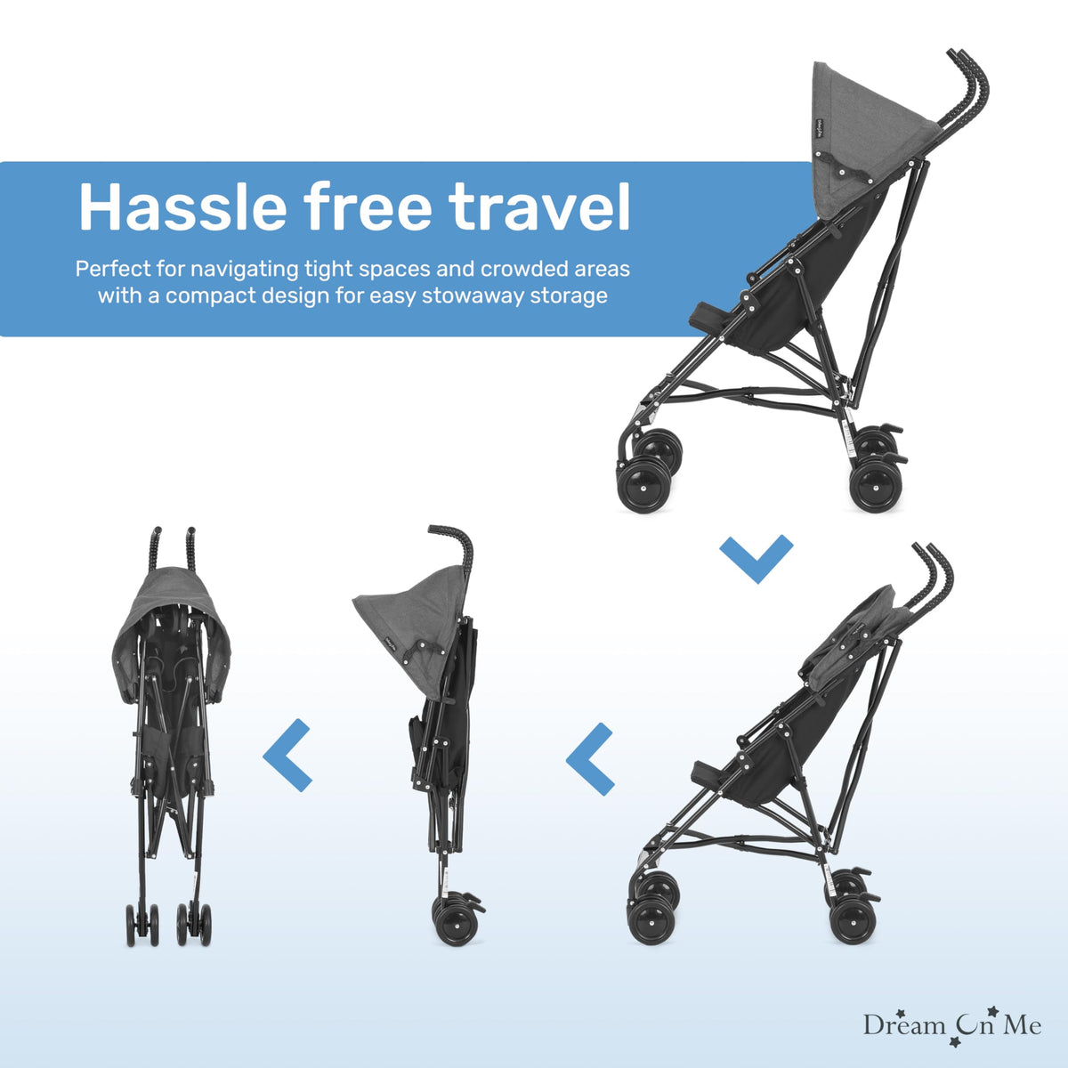 Black Lightweight Umbrella Stroller C637492