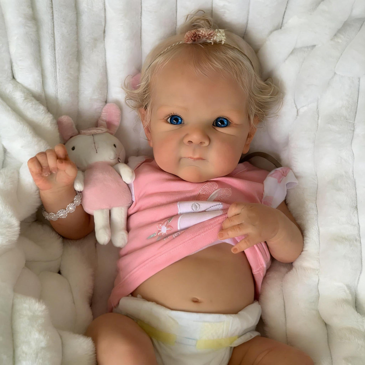 18 inch Silicone Full Body Vinyl Reborn Baby Dolls C4914