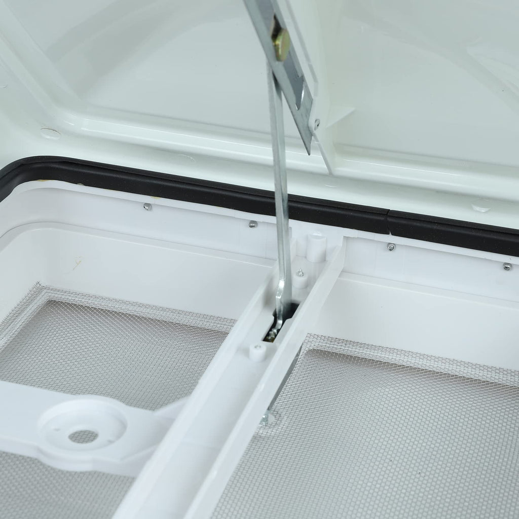 14" RV Roof Vent with White Lid V803
