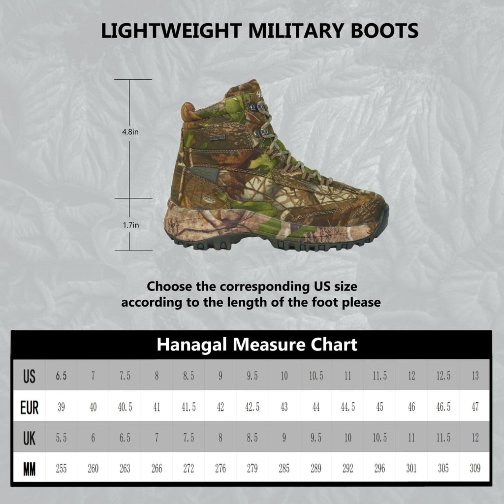 Camo Waterproof Lightweight Hunting Shoes J57978