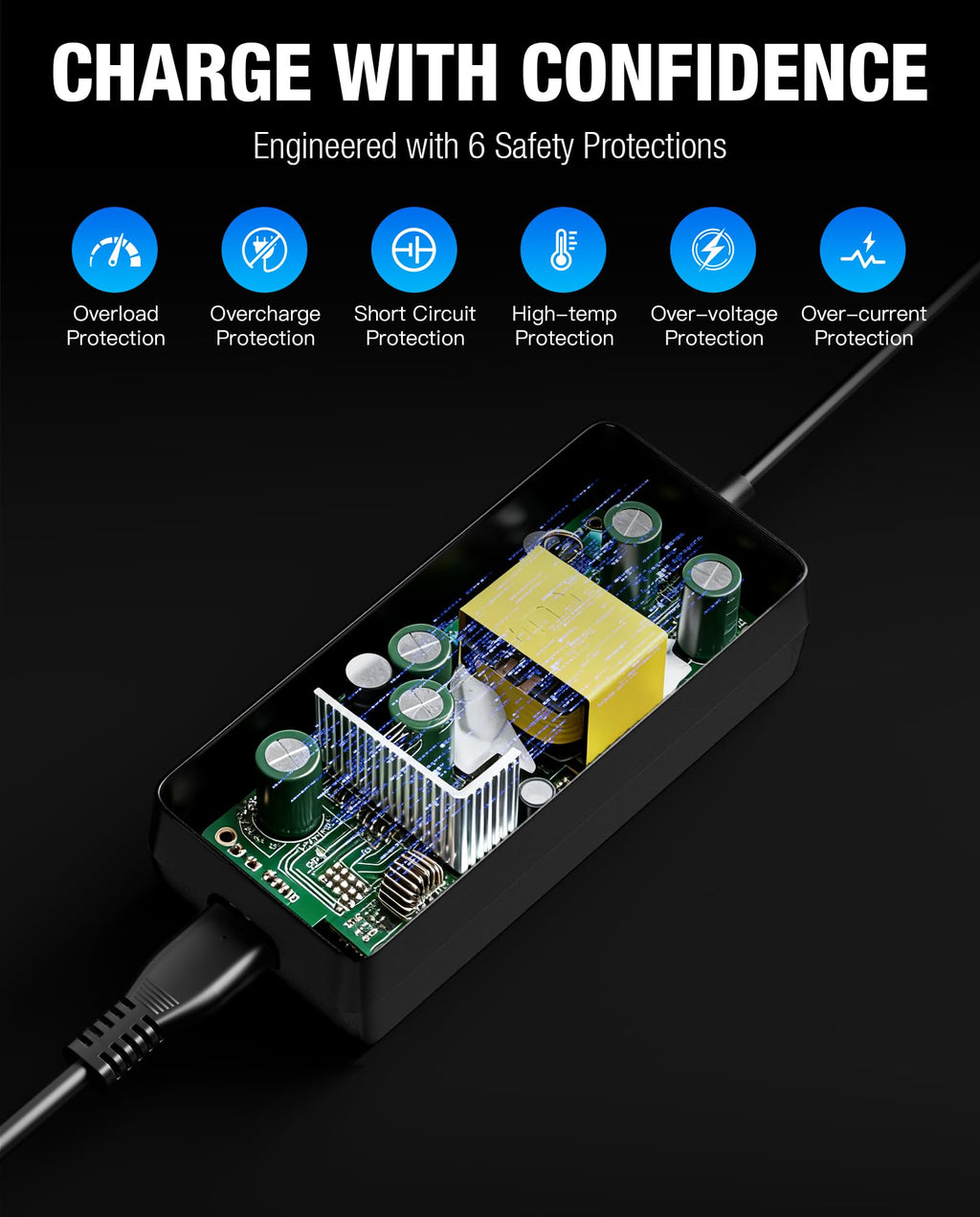 42V 1.7A Charger Power Adapter G964