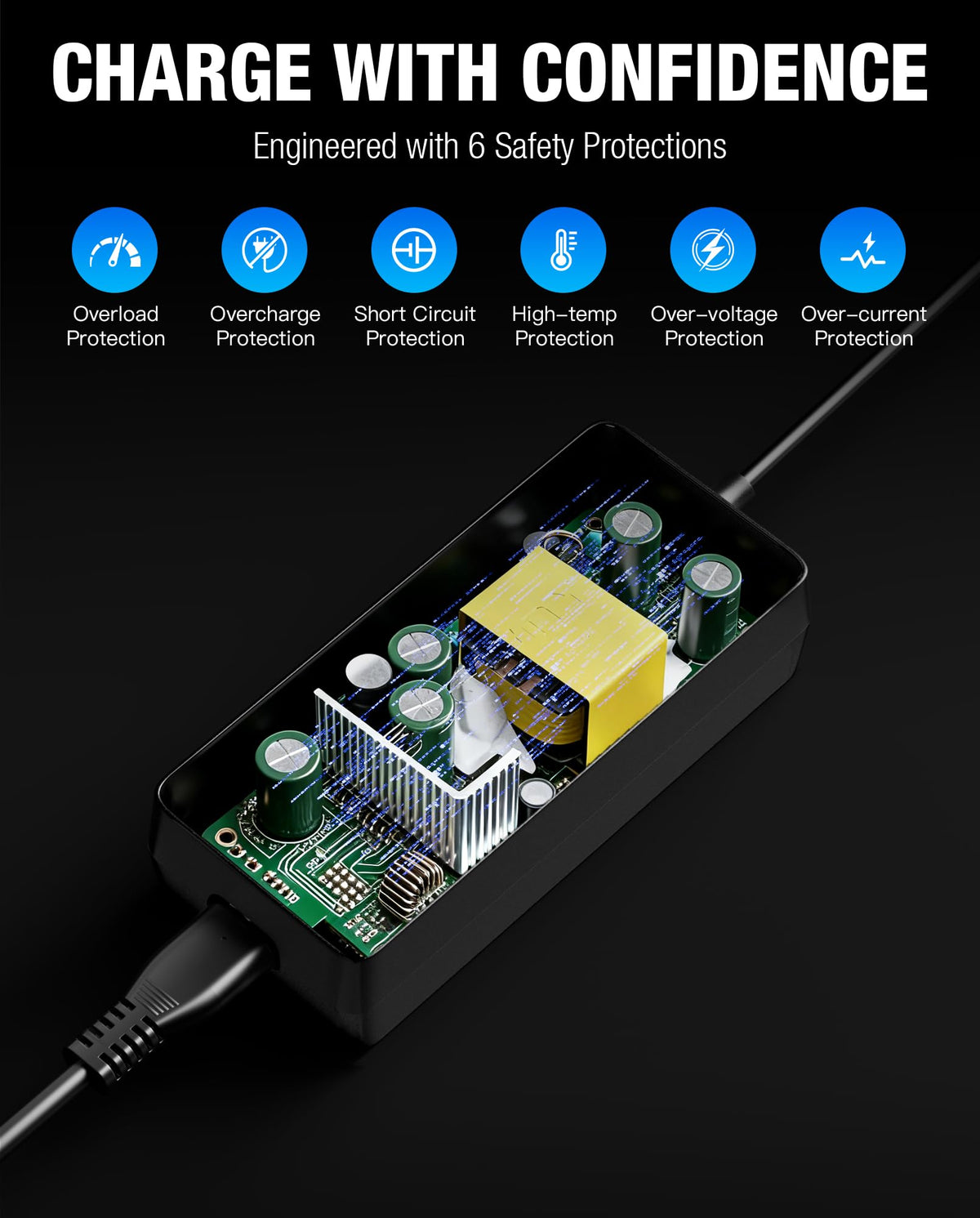 42V 1.7A Charger Power Adapter G964