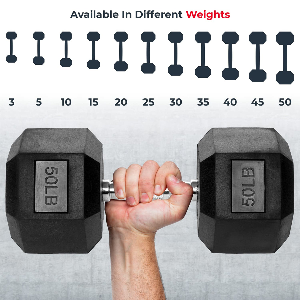 PVC Coated Hex Dumbbells with Knurled Handles T2611