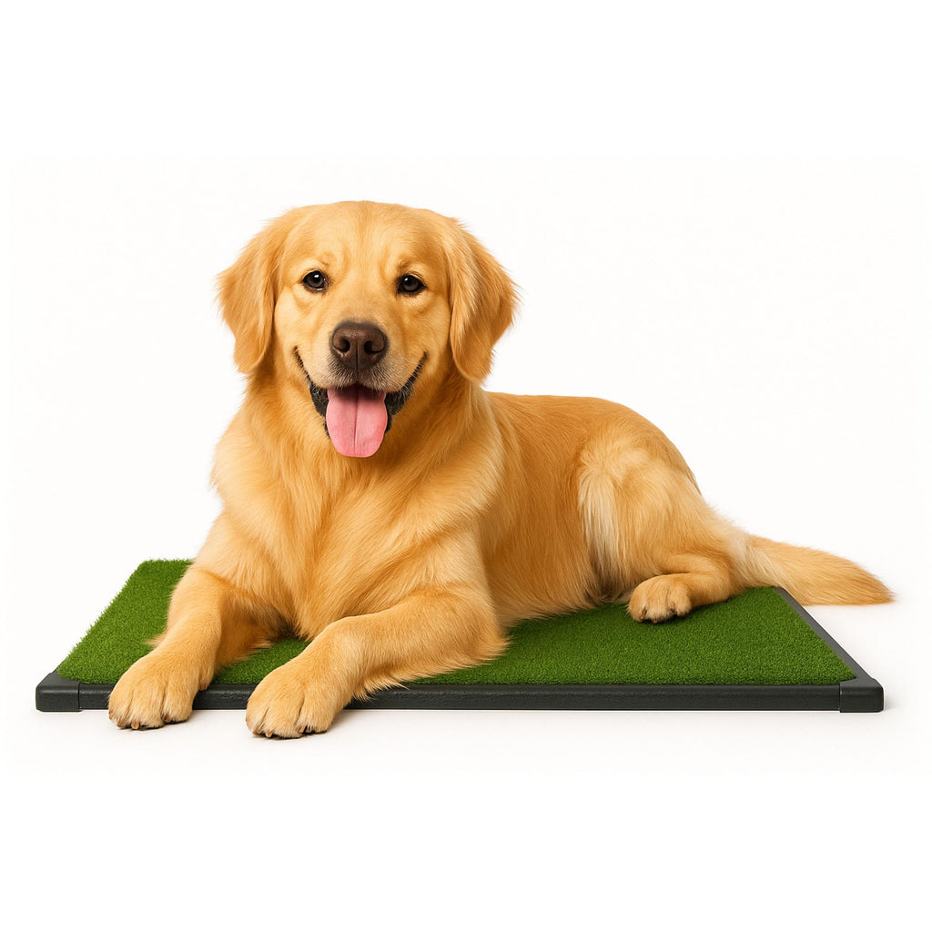 Artificial Grass Puppy Pee Pad with Tray W563015