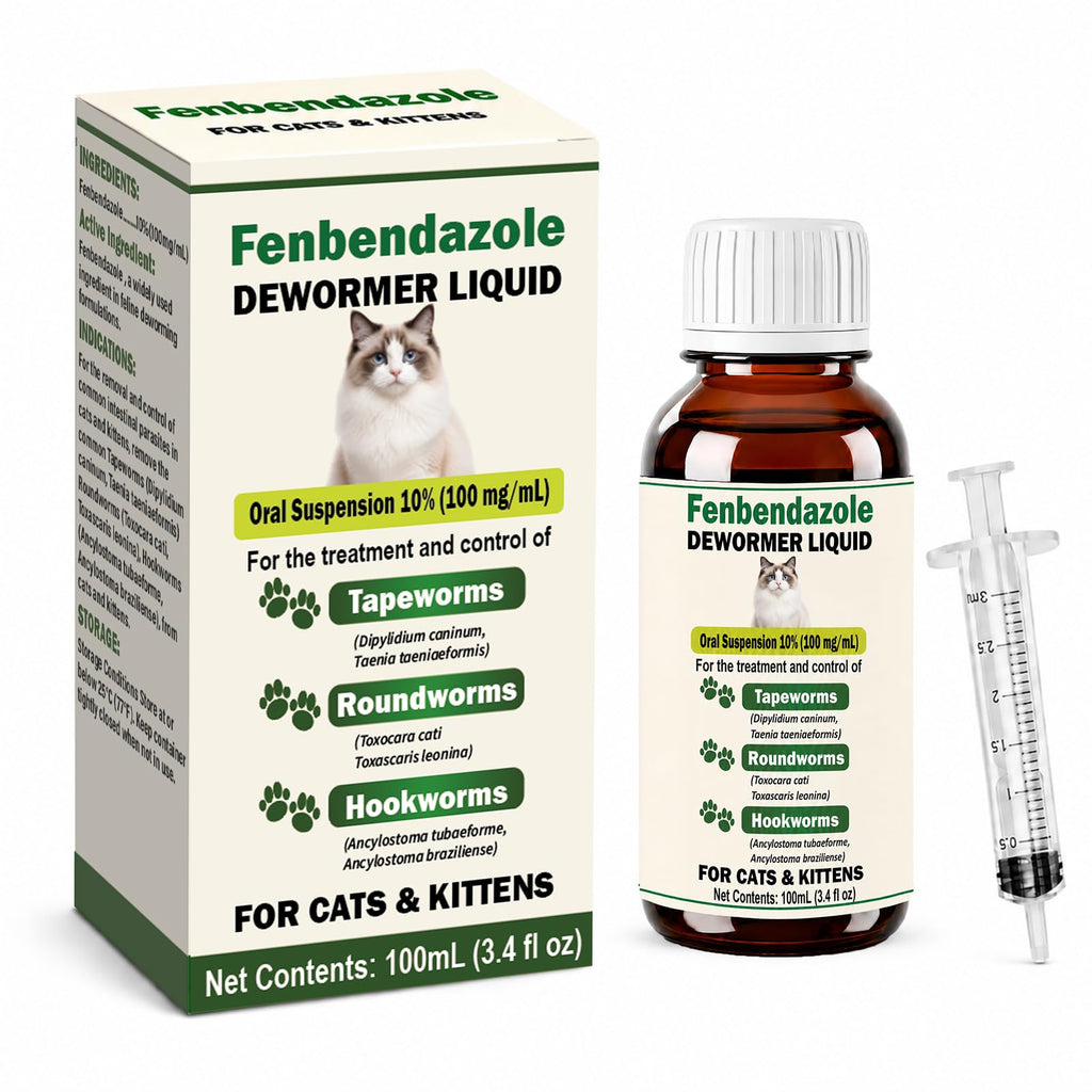 Liquid Dewormer Oral Suspension for Cats T8984