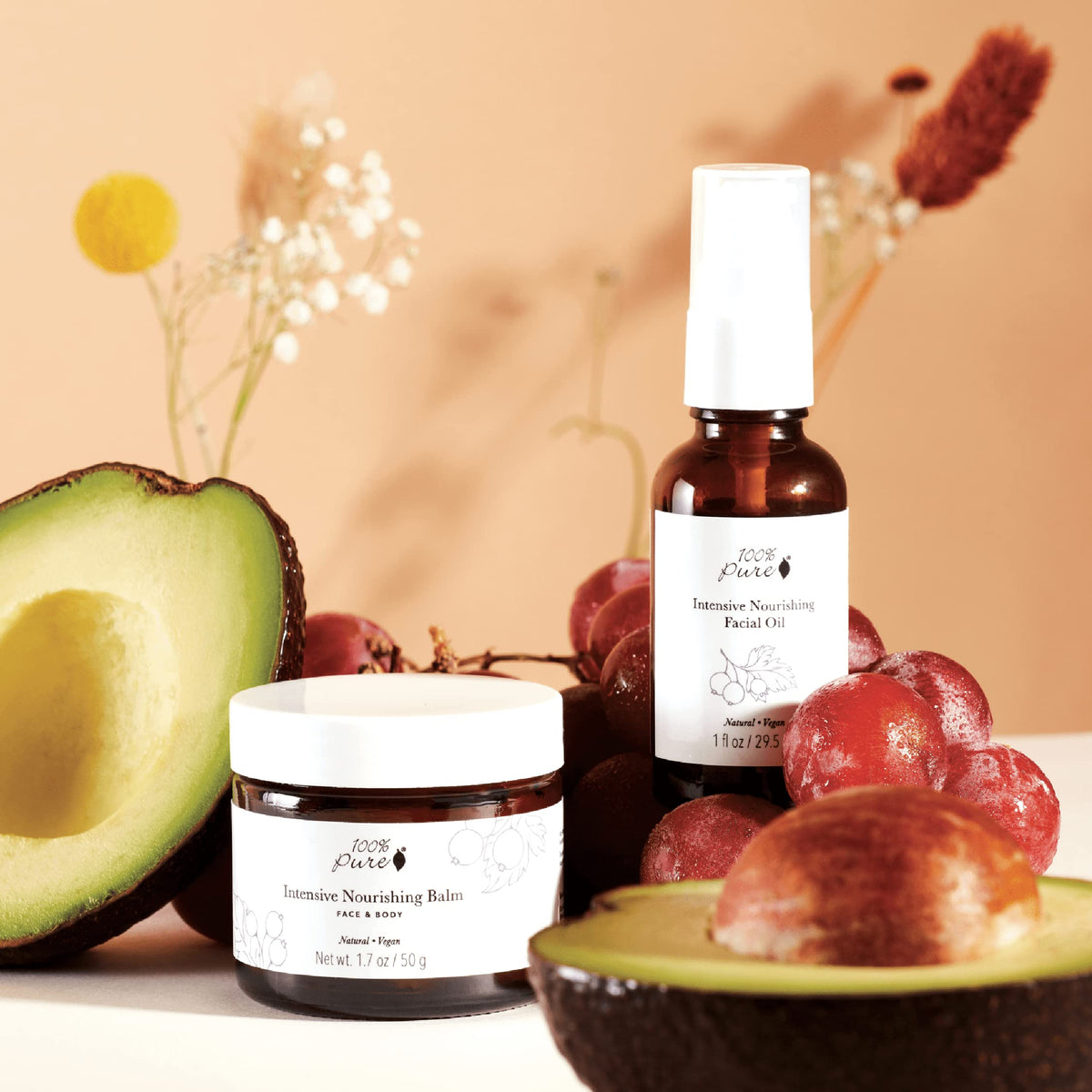 Intensive Nourish Facial Oil Face & Body Moisturizer D24457
