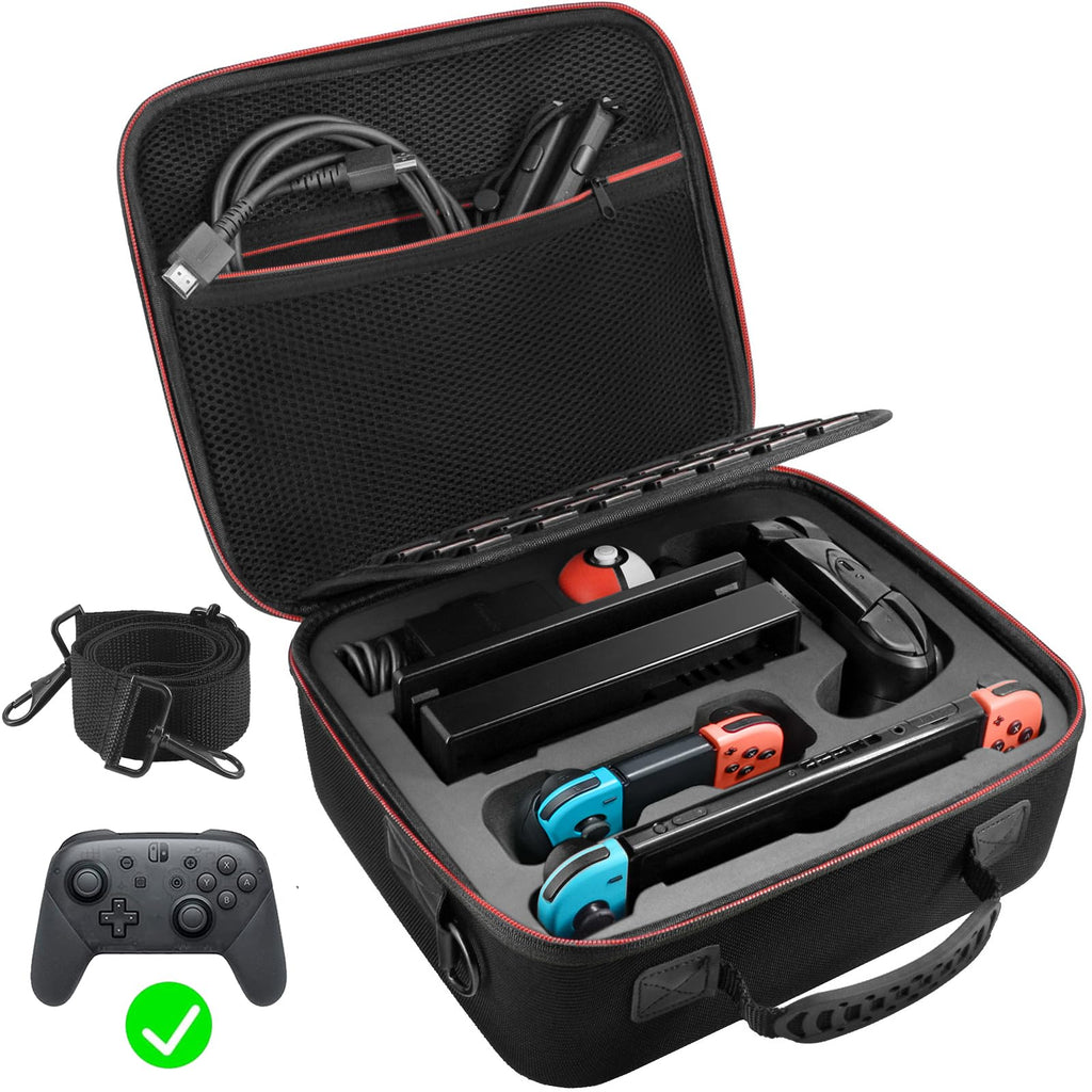 Black Carrying Case with Handle and Shoulder Strap G947