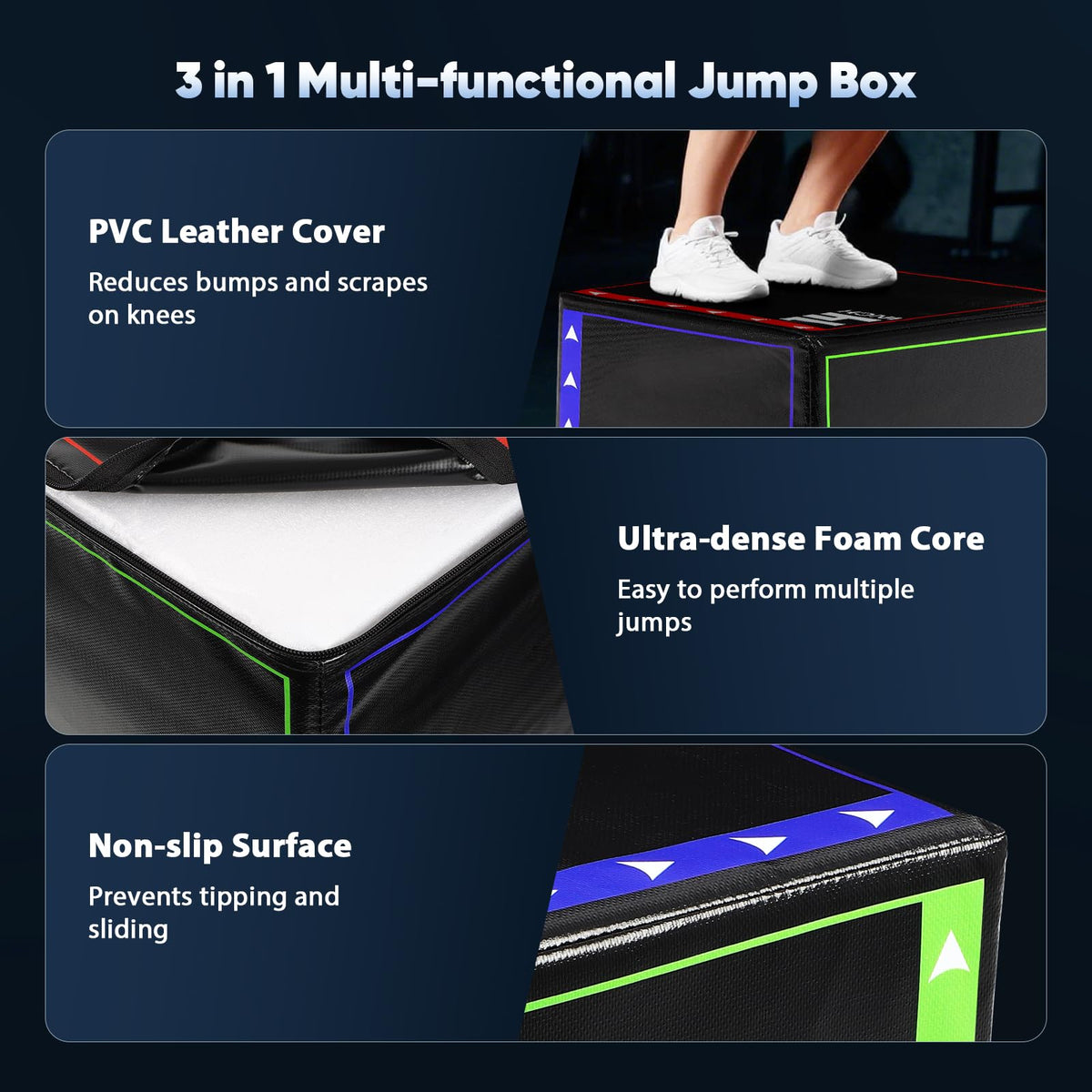 3 in 1 Plyo Box D13835