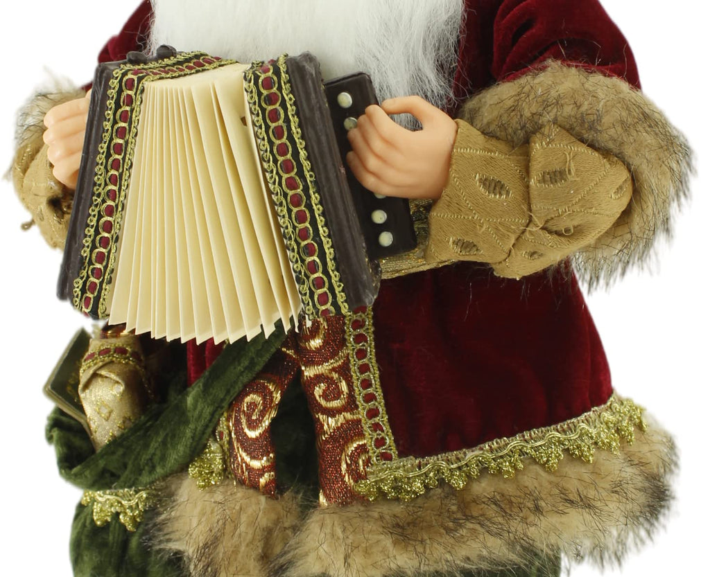 18" Animated Musical Dancing Santa I76120