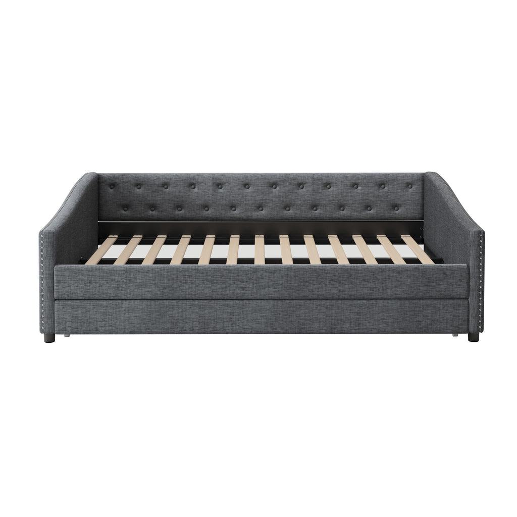 Full Size Upholstered Daybed with Trundle N32302