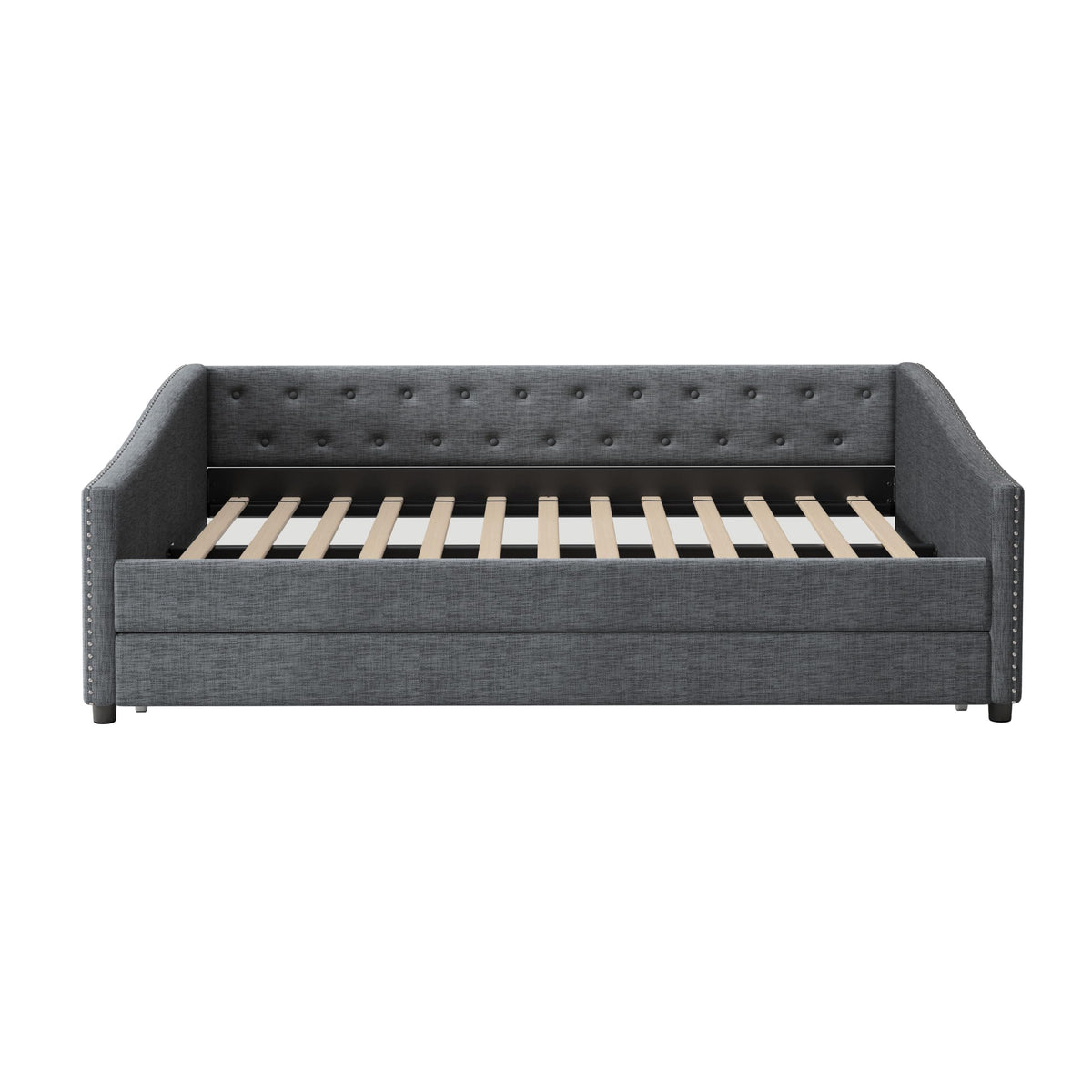 Full Size Upholstered Daybed with Trundle N32302