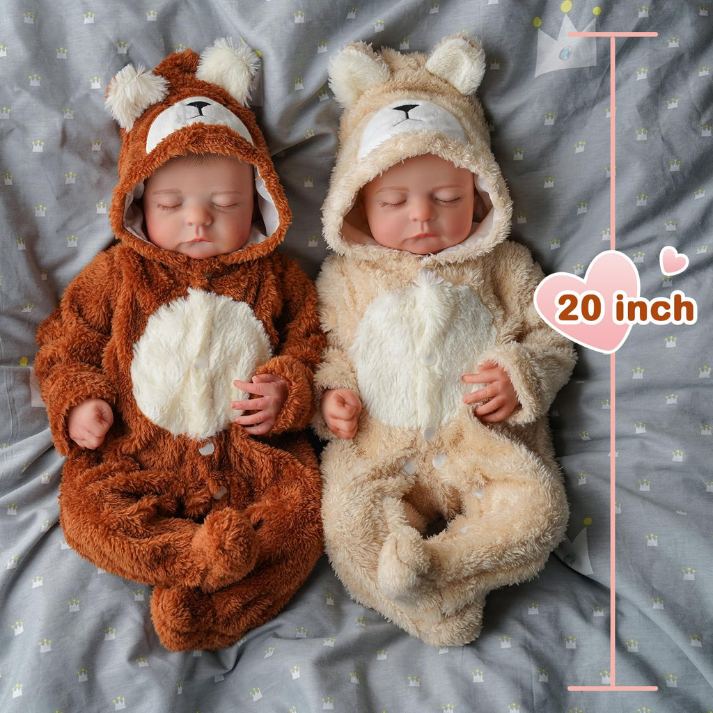 20 inch Soft Body Poseable Baby Doll Z3065