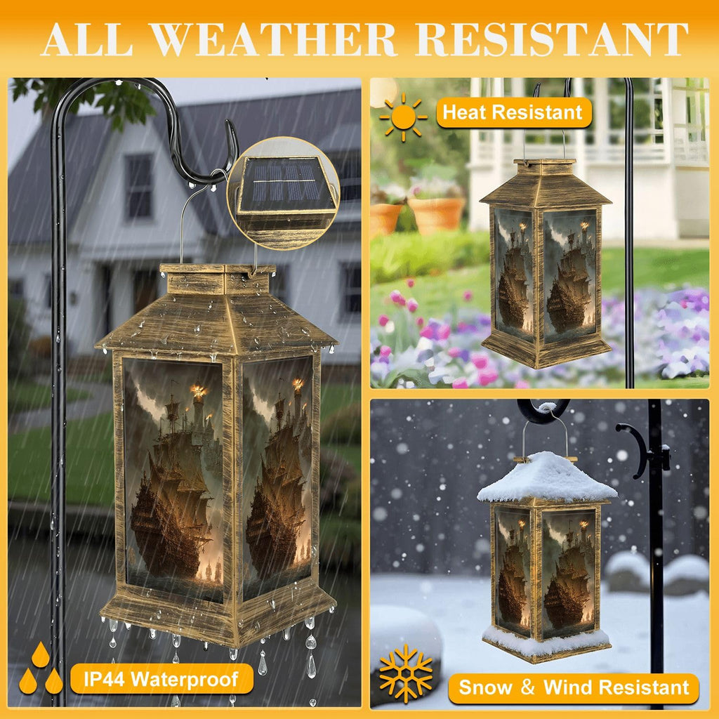 Waterproof Solar Powered Hanging Lantern A11988