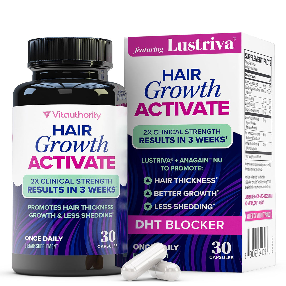 Hair Supplement 30 Servings V9727