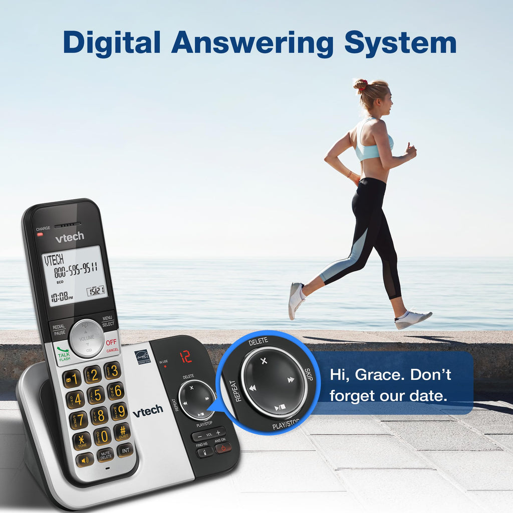 Cordless Home Phone with Answering Machine D474169