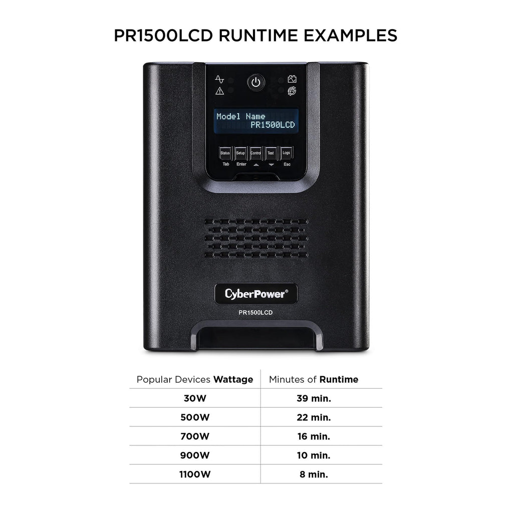 1500LCD Smart App Sinewave UPS Battery Backup U937