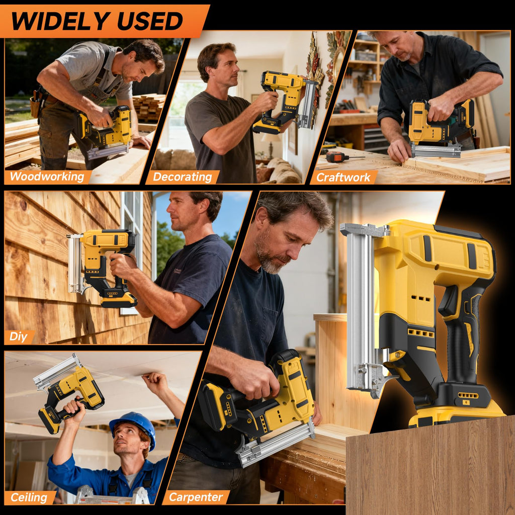 2-in-1 Cordless 18GA Nail Gun & Staple Gun T195854