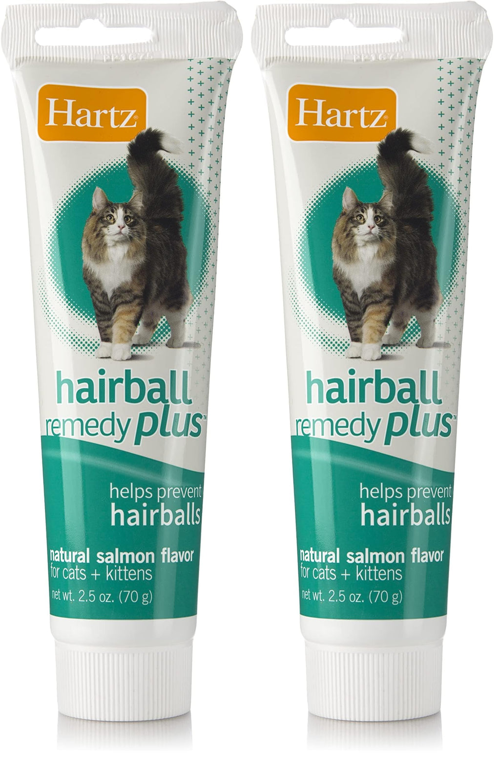 Salmon Flavored Hairball Remedy Paste for Cats and Kittens, 2.5 Ounce (Pack of 2) R9615