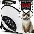 Black Medium Cat Cone Collar D3566