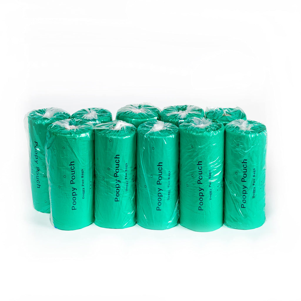 Lemon-Scented Tie-Handle Dog Poop Bags 2,000pcs V7913