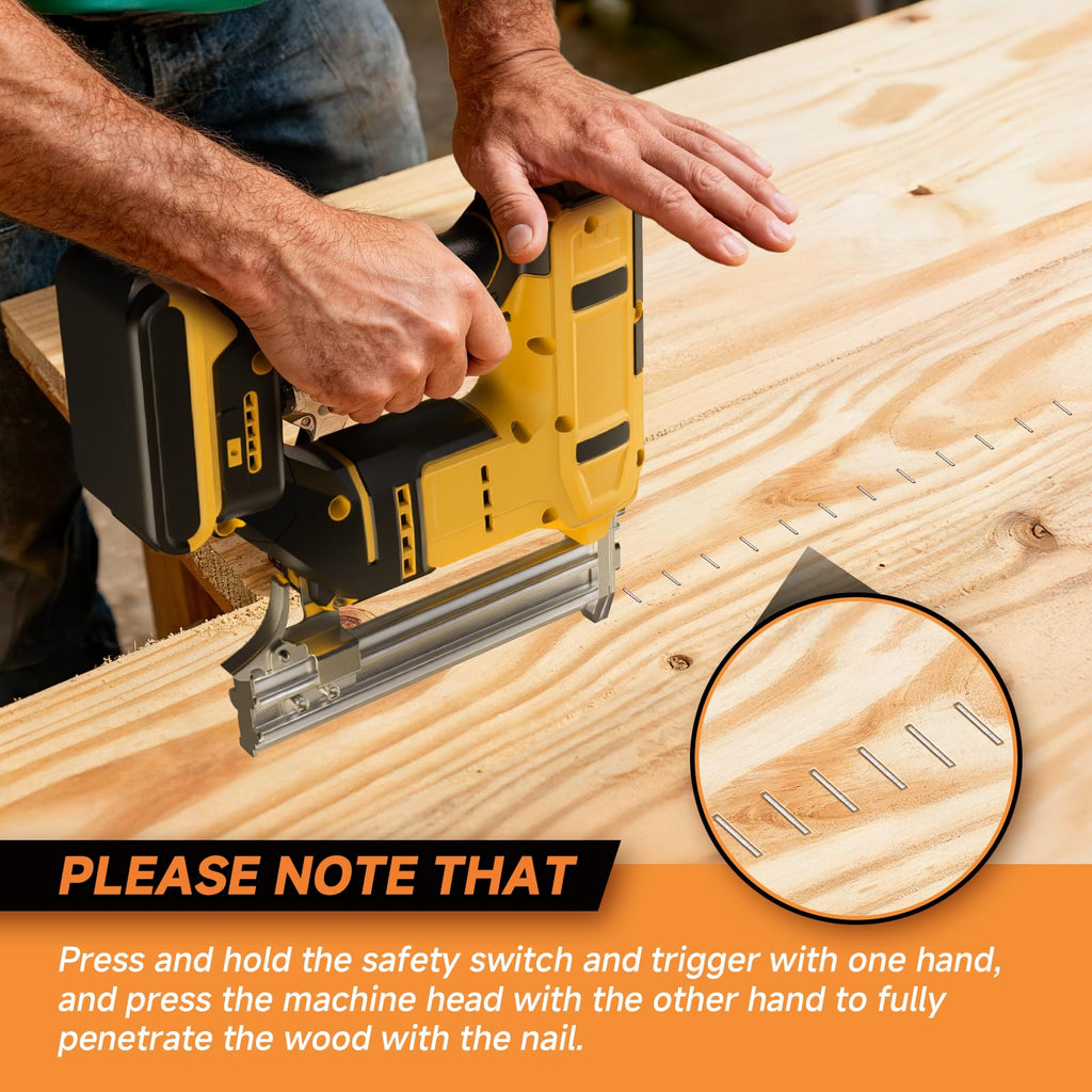 2-in-1 Cordless 18GA Nail Gun & Staple Gun T195854