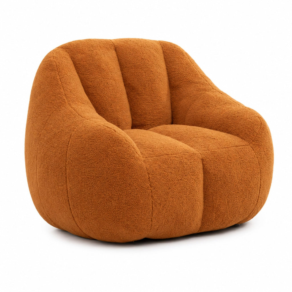 Yellow Memory Foam Bean Bag Chair A79675