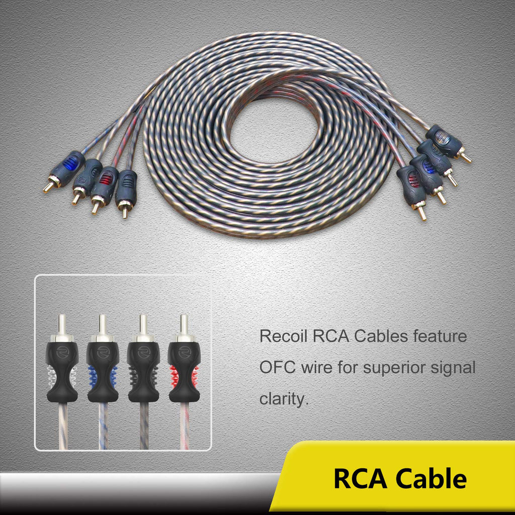 4 Gauge 4-Channel Amplifier Wiring Kit W531098
