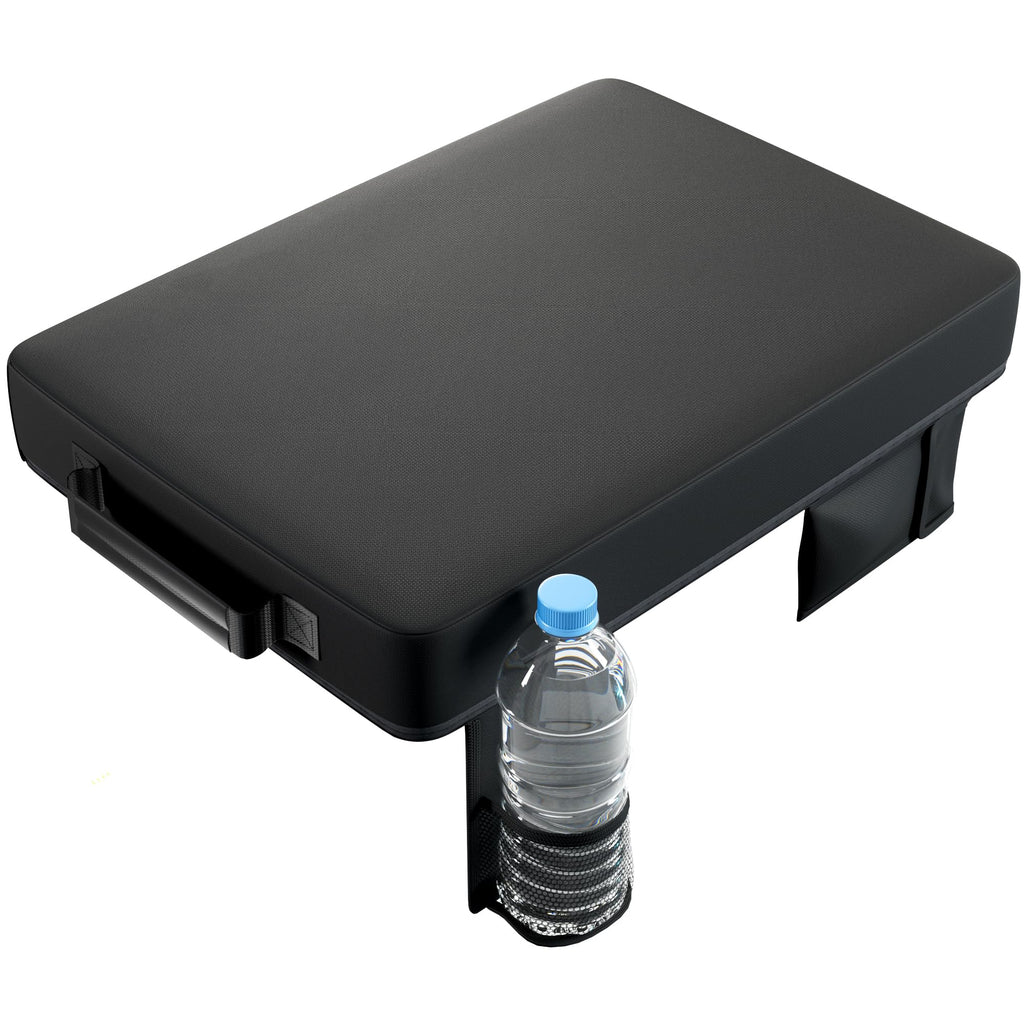 Portable Extra Thick Stadium Seat Cushion with Cup Holder F686